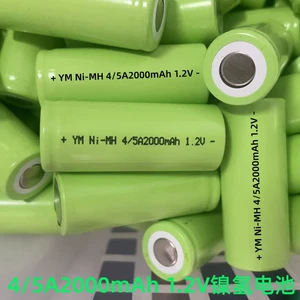 Nimh Battery 4/5A2000Mah 1.2V Rechargeable Battery for Sweeper, Injection Pump Battery Pack 17420 for Shaver
