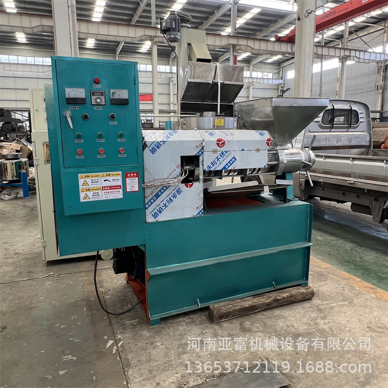 多功能螺旋榨油机商用菜籽大豆花芝麻生食用油压榨设备一次榨净