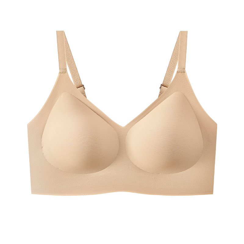 Ropa interior transfronteriza, ropa interior grande, temu, sonido explosivo, taza fija de alta calidad, bra de espalda sin marcas, chaleco de cinturón