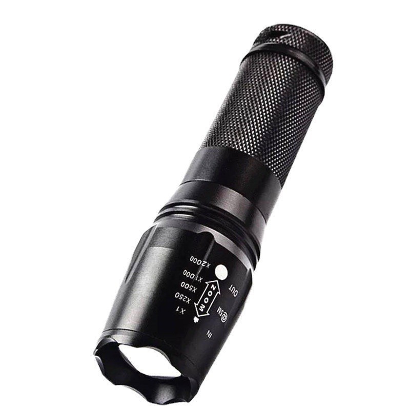 Linterna 878 antigua, luz fuerte 26650 recargable de largo alcance, zoom doméstico, reflector led para exteriores t6 autodefensa image 4