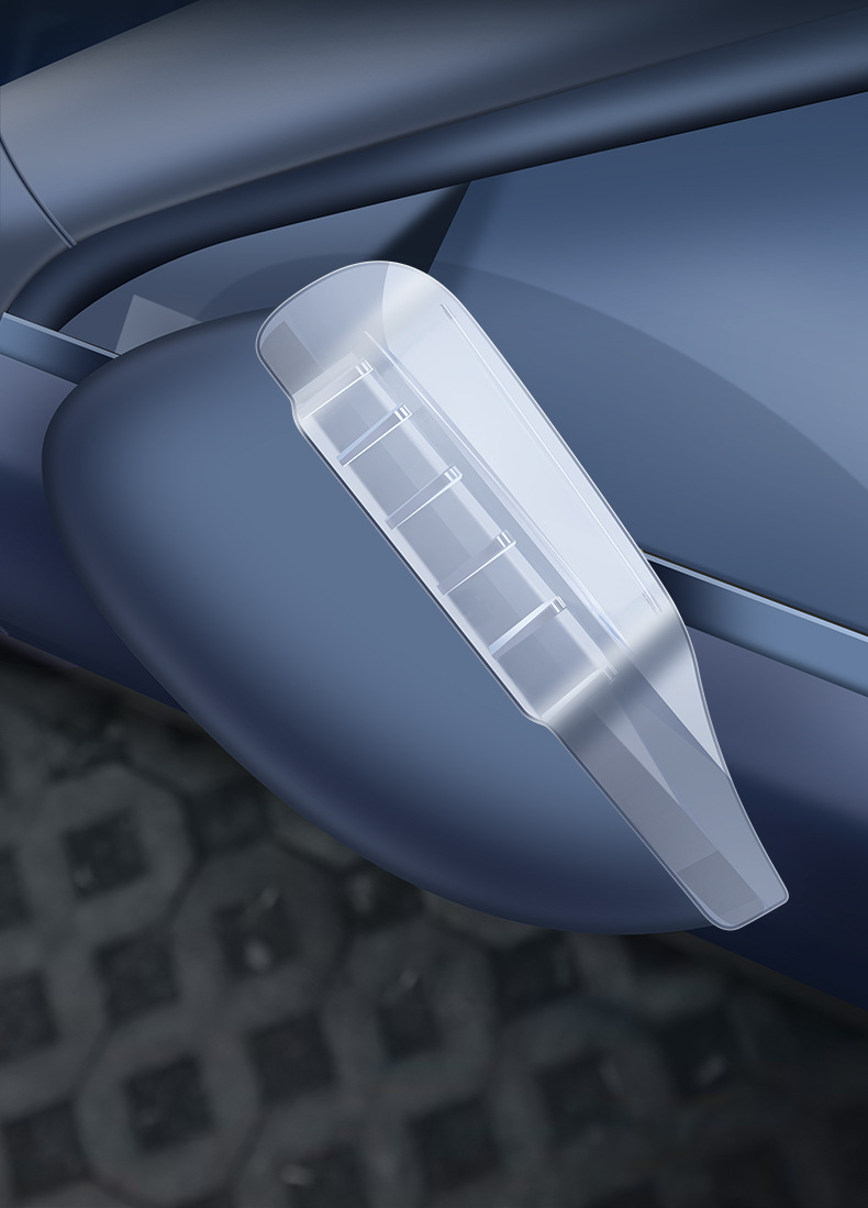 Rain Shield for Rearview Mirror, Car Rain Protection Gadget, Rearview Mirror Reflective Rain Shield, New Widened and Enlarged Model