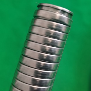 Double Hook 304 stainless steel threading metal hose casing double buckle stainless steel metal wire protection Bellows