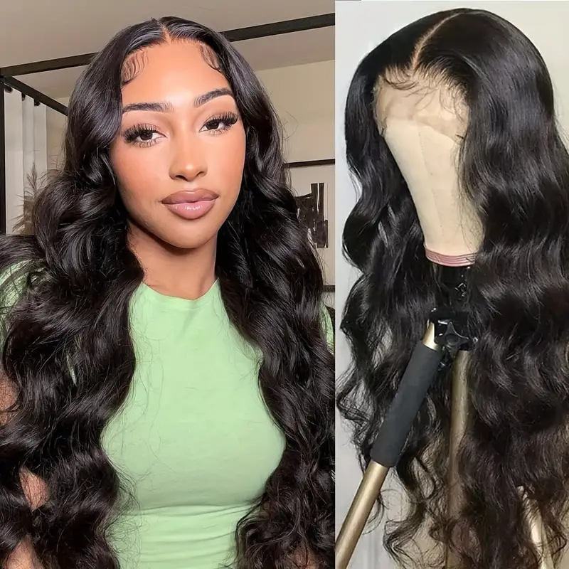 Cross-Border Export Wig European and American Fashion Front Lace Big Wavy Hair African Hot-Selling Lace Full Headgear