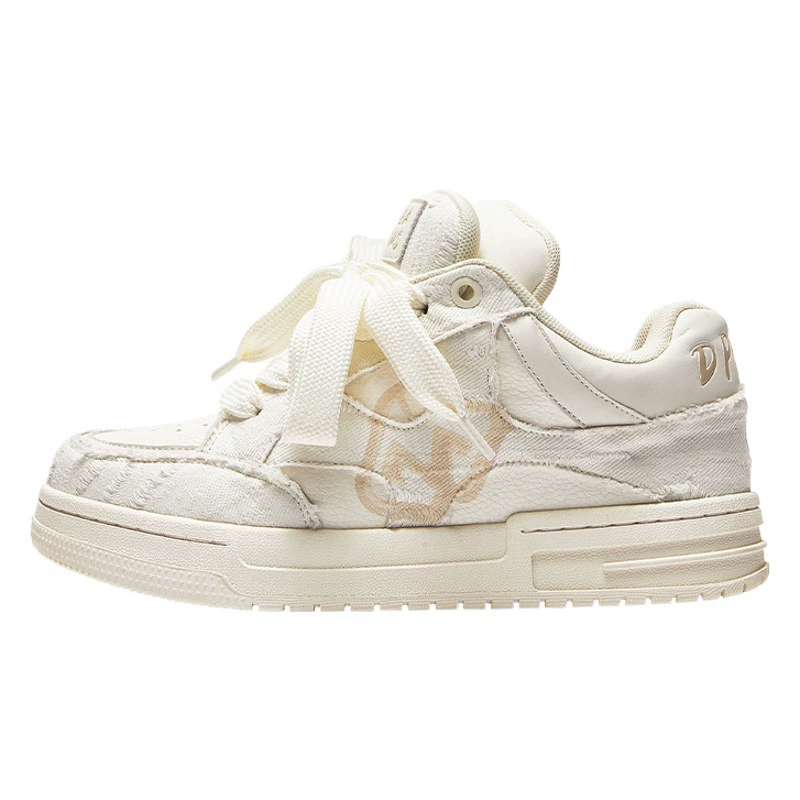 Обувь из Гуанчжоу: нестандартный дизайн с двойным язычком, китайские модные мужские туфли, стильные кроссовки, лоферы, унисекс белые туфли.