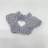 Gray love heart
