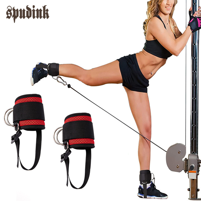 Fitness ankle buckle leg training hip trainer foot ring leggings strap elastic belt gantry ankle buckle
