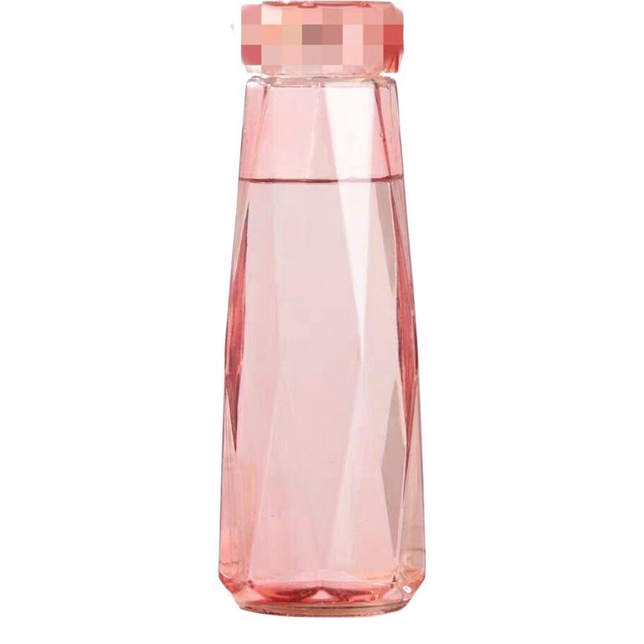 Taza de cristal con diseño de diamante, conjunto para parejas, regalo creativo y colorido, ideal para promociones.