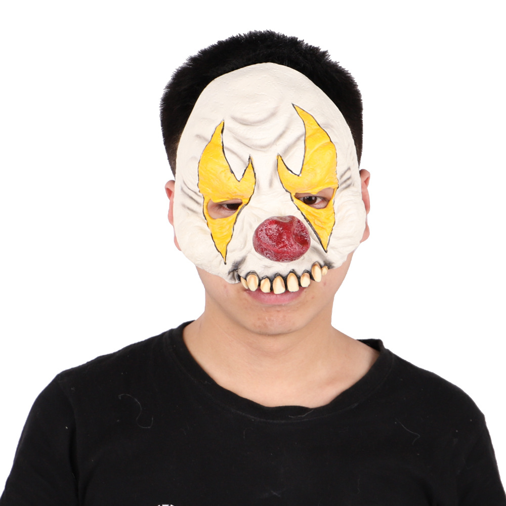 P0300700427红鼻小丑半脸面具 (1)