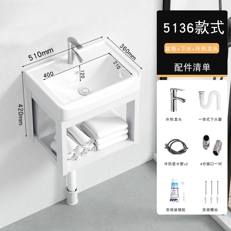 50*36cm + escurridor + grifo caliente y fría