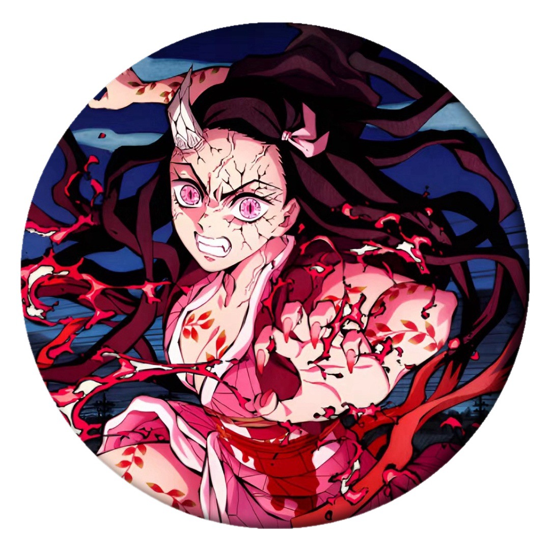 Ghost Blade insignia anime periférico carbón Zhilang usted frijoles mi esposa Shan Yi insignia barra redonda colgante