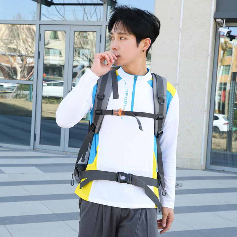 Transfronterizo nuevo bolso del alpinismo deportes al aire libre ligero de gran capacidad mochila impermeable senderismo camping mochila al por mayor