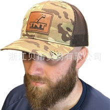 跨境新款黄铜金属工艺品鹿角装饰帽夹创意狩猎爱好者给父亲的礼物