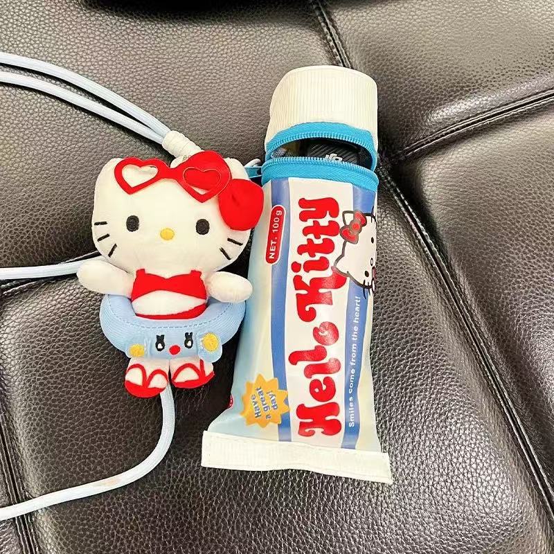 Bolsa de lápiz de pasta de dientes creativa, extraña caja de escritorio de estudiantes, caja de papelería, bolsa de almacenamiento de Jiangxi