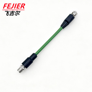 M12 8P��X�ͷ�ˮ���ղ��^�DRJ45�B���� ��̫�W��6��Q�C�W�j�^