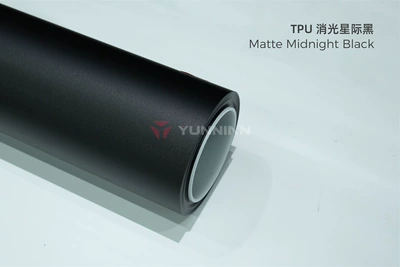 factory wholesale, cross-border direct sales, Auto Color Change Film - tpu-matte-interstellar-black-15215m