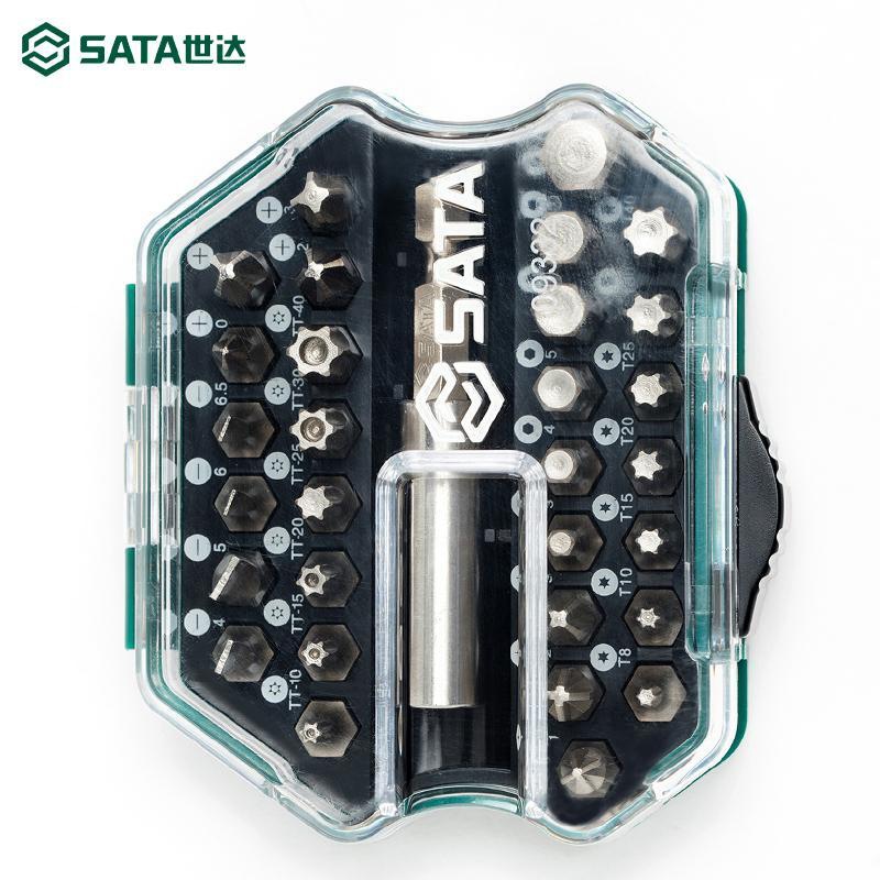 世达螺丝刀批头旋具头套装6.3MM电动/气动/手动旋具头维修工具