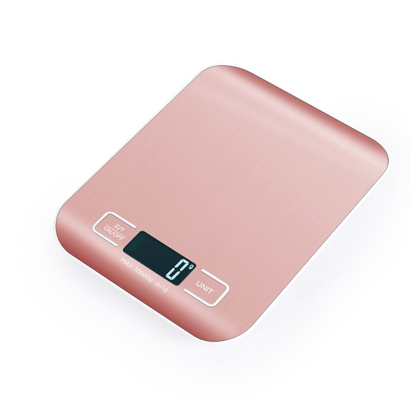 Báscula electrónica para el hogar de cocina, medicina para hornear, báscula de leche en polvo, mini control portátil, volumen de alimentos, báscula de plataforma al por mayor