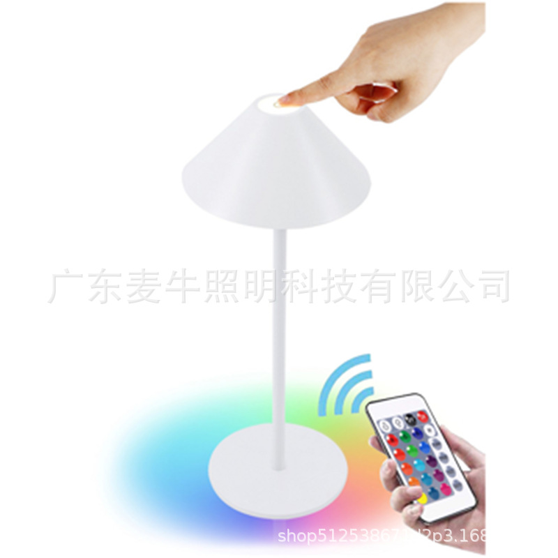 Lámpara de mesa LED transfronteriza atmósfera bar carga oscurecimiento al aire libre boda Navidad acampar al por mayor ahorro de energía Día de Año Nuevo festivo