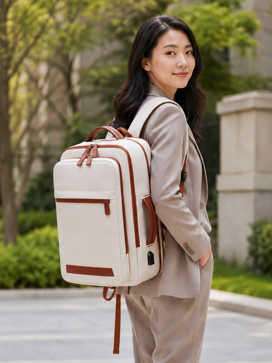 Mochila de hombro de ocio de gran capacidad para mujeres expandible separación seca y húmeda mochila deportiva para hombres bolsa de computadora de viaje corto
