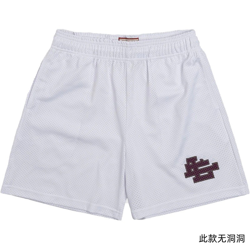 Pantalones deportivos estadounidenses para hombres y mujeres, pantalones de acondicionamiento de verano, pantalones de malla transpirables, sueltos, secos rápidos, pantalones de pareja.