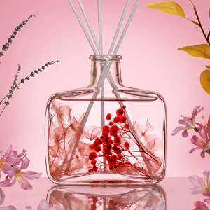 100ml əbədi çiçək alovsuz aroma diffuzor, ylanq-ylanq qoxulu avtomobil ətirləndiricisi