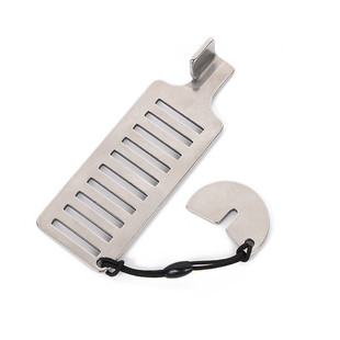 Security Door Stopper Stainless Steel Anti-Theft Portable Safety Door Stopper for Girls Living Alone
