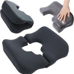 ゆっくりと反発する低反発クッション、臀部の睡眠と座りのためのベッドの痛み緩和圧力枕臀部ベッドの痛み