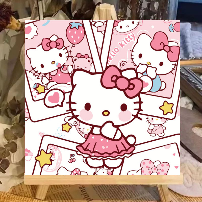LL263 / 20*20CM(画笔+颜料+绷好内框）