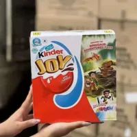 Сюрприз-яйцо (Kinder Joy) молочный шоколад с игрушкой, 20 г × 24, для мальчиков или девочек, коробка