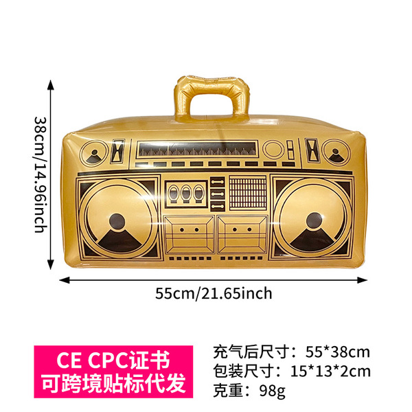 inflatable musical instruments