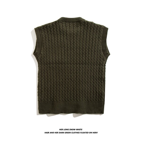 Knitted Japanese vest for men and women