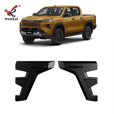 Lights, Special Decorative Frame Cover – Other Automotive Exterior Supplies - 26-models-of-hilux-tail-light-frames-matte-black