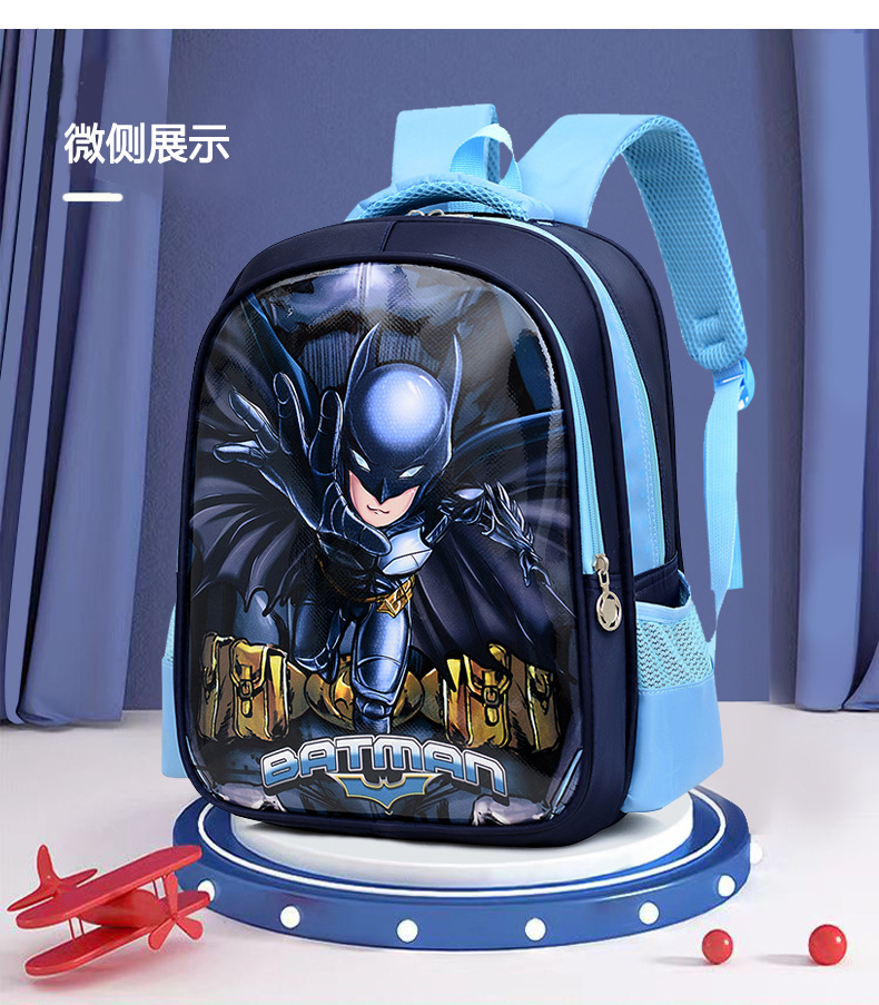 Nueva mochila de dibujos animados Spider-Man niños Mochila De Grado 1-3 estudiante de La Escuela Primaria Iron Man mochila