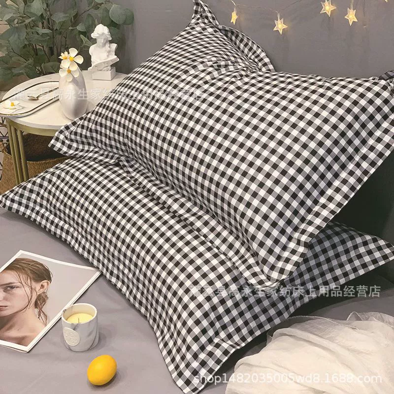 Пара наволочек, одинарный стильный чехол для подушки, бытовой съемный и моющийся ·