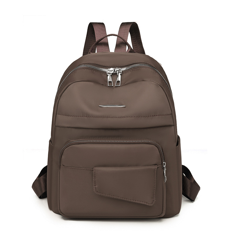 Mochila de nailon de gran capacidad para mujer 2024 nueva mochila casual al aire libre mochila de viaje ligera al por mayor