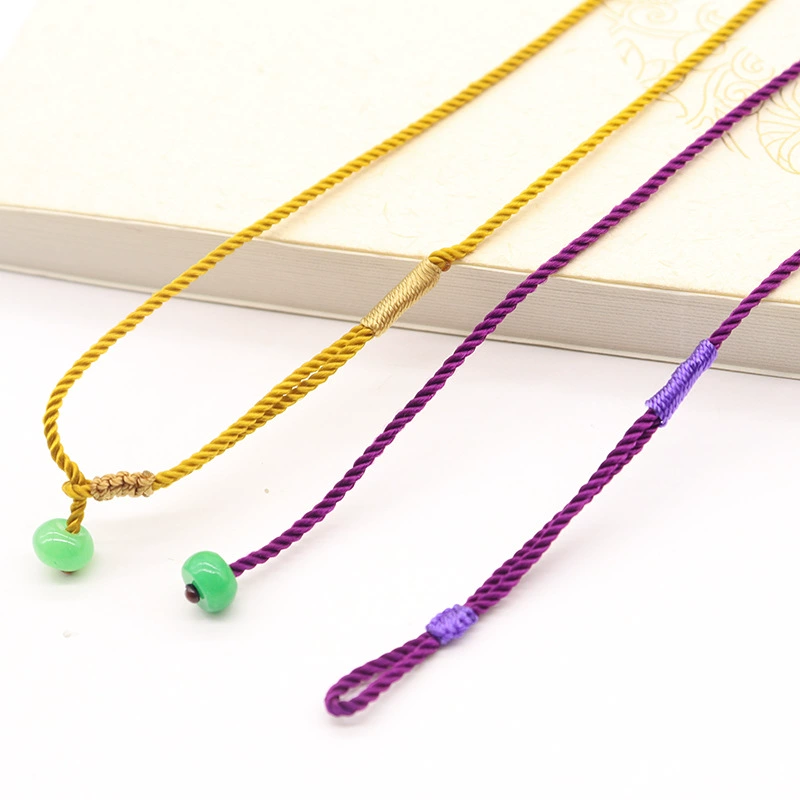 Летние тканые аксессуары, bracelet handmade, янтарь восковый кулон, шнур ожерелья, простой и элегантный дизайн