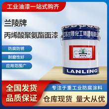 兰陵丙烯酸聚氨酯防腐木面漆厂家钢结构防腐涂料集装箱翻新油漆