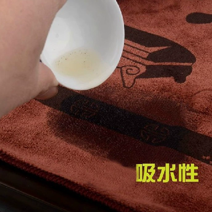 Hygienic Tea Towel — Thickened Handkerchief for Tea Set, Soft Absorbent, 30×30 / 35×35 cm