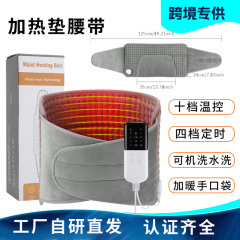 アマゾン新製品 温熱パッドベルト 腰を温めるお腹を温めるベルト 温熱療法パッド 小型電気毛布