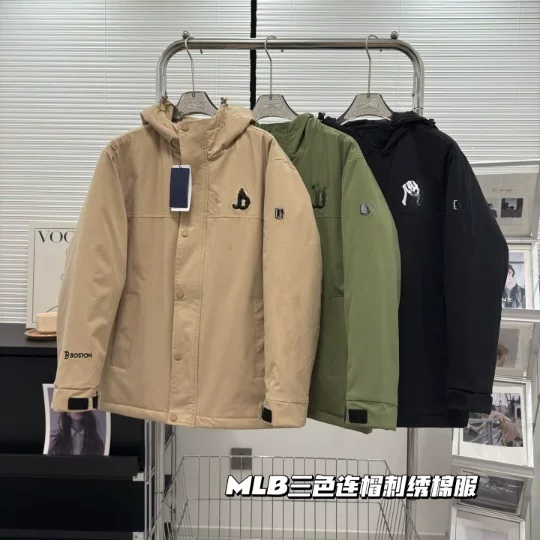 Spring and Autumn Style Unisex Couple's Windbreaker Hooded Jacket Sports Casual Workwear Windproof Coat