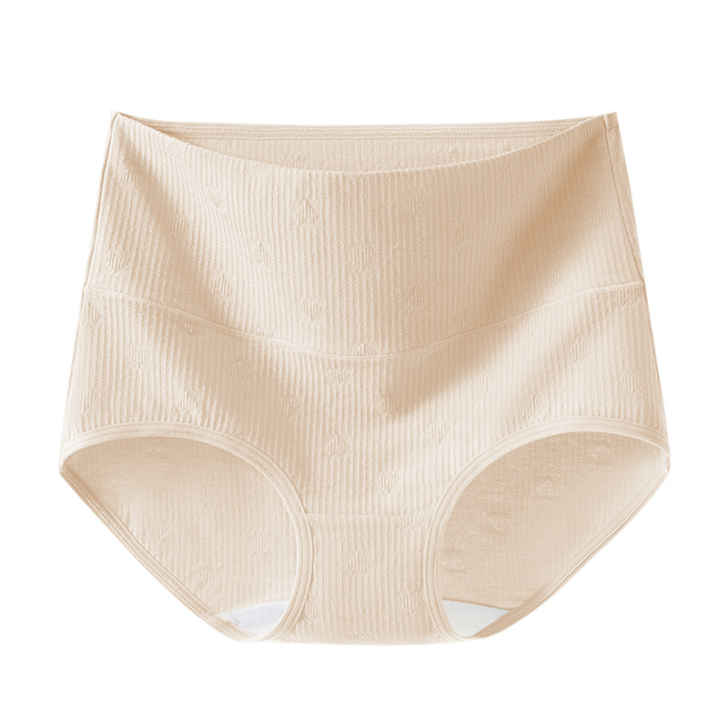 Pantalones cortos triangulares de gran tamaño para niñas transpirables con cintura alta y entrepierna antibacteriana de algodón puro para mujer 2024 nuevo verano refrescante