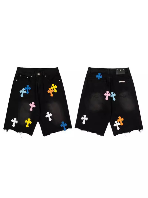 Cross-border Trade Croix Chrome Hearts All-match American Casual Cross Dressed Jeans Cross-border Trade Croix Chrome Hearts All-match American Casual Cross Dressed Jeans