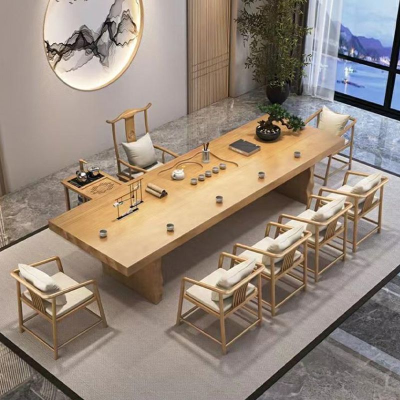 实木客厅泡茶组合茶几