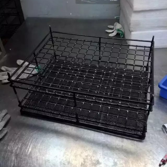 新永直供超声波专用不锈钢清洗篮 机械设备零件篮包灰胶绿胶铁弗