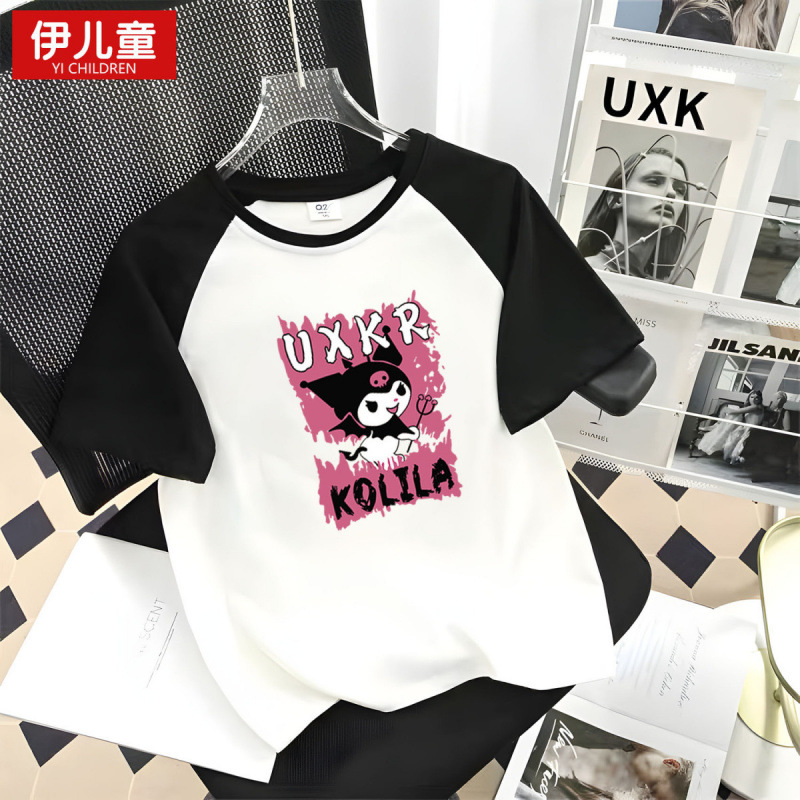 흑백 철자법 [악마 쿠로메] 고품질 헤비급 순면