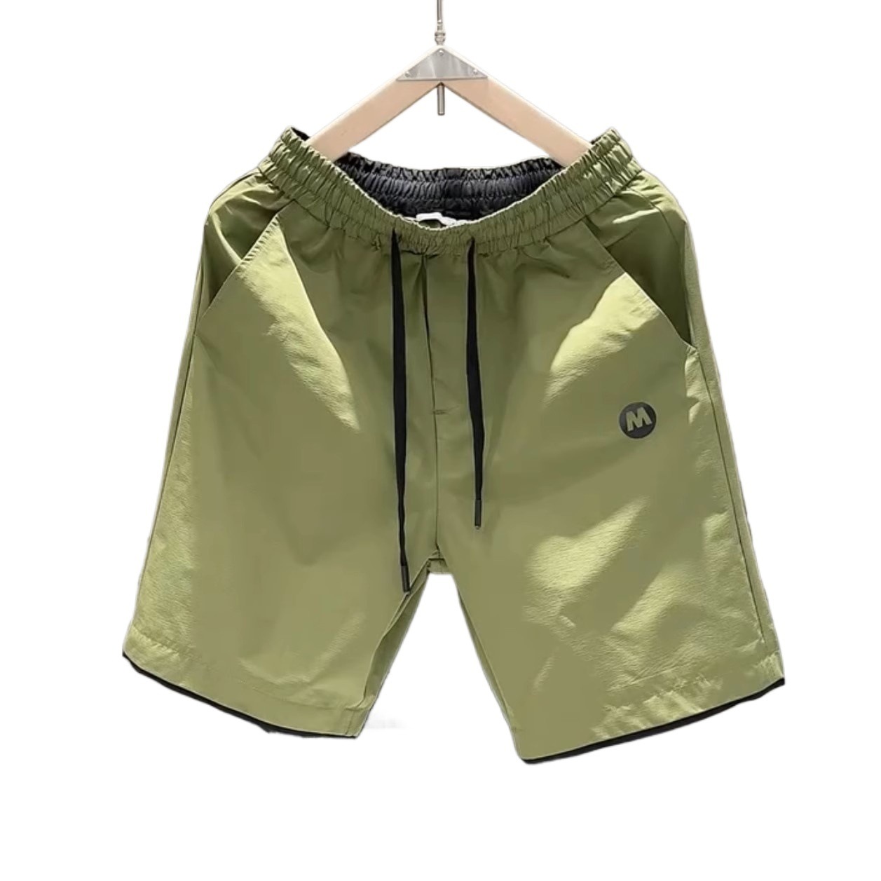 Pantalones de cinco puntos de estilo fino de la marca de moda, pantalones casuales, pantalones cortos para hombres, pantalones deportivos coreanos de secado rápido de verano