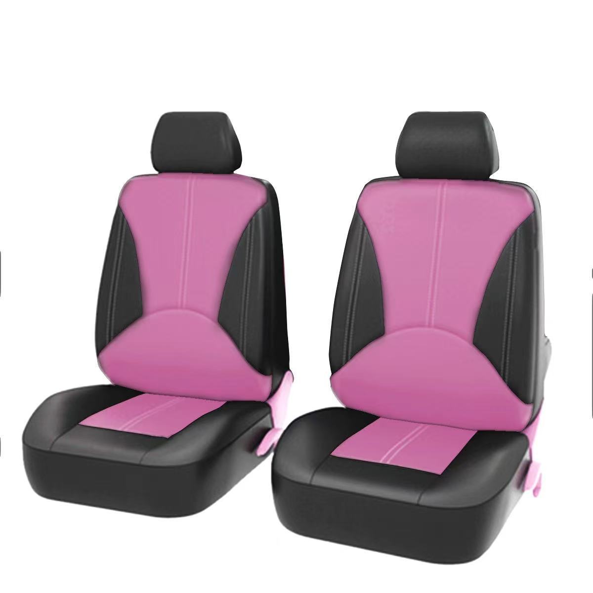 Universal Car Seat Covers, Spliced Leather, Pu Leather, Meike, Russia, Mexico, Usa, Temu, Foreign Trade Export