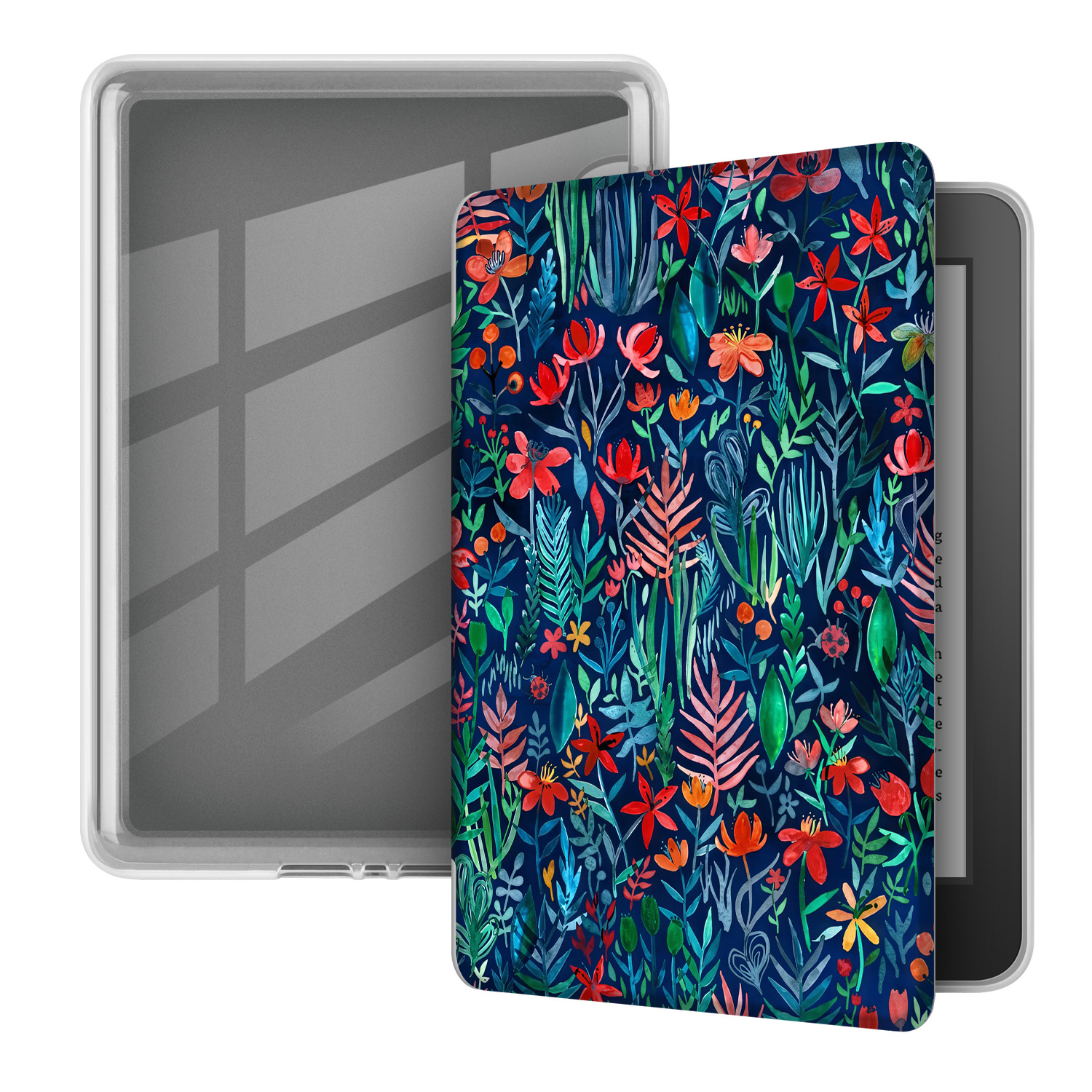 Aplicable kindle paperwhite6543 acrílico pintado funda protectora 658/558 funda protectora transparente