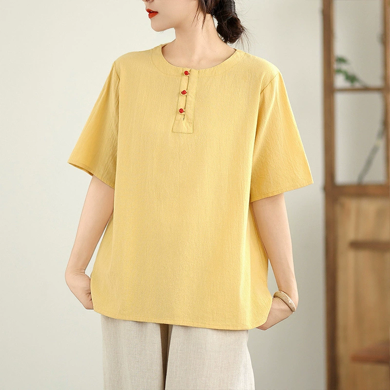 На месте новая китайская летняя буддийская одежда