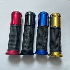 オートバイ電気自動車改造部品ハンドルバー接着剤自転車ハンドルバーアルミ合金スロットルハンドルバーカバーユニバーサル